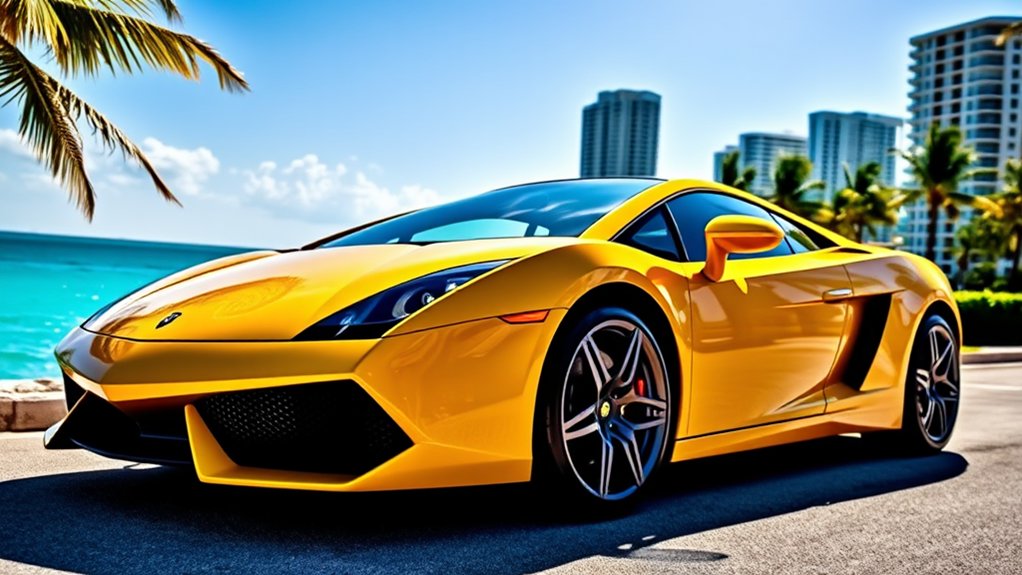 lamborghini rental costs miami