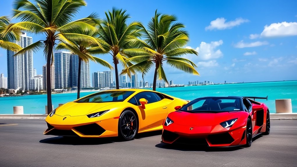 lamborghini rental costs miami
