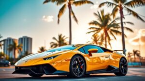 lamborghini rental pricing miami