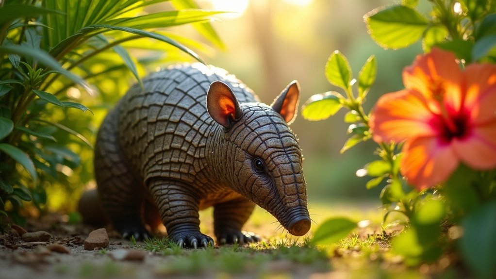 armadillos present in miami