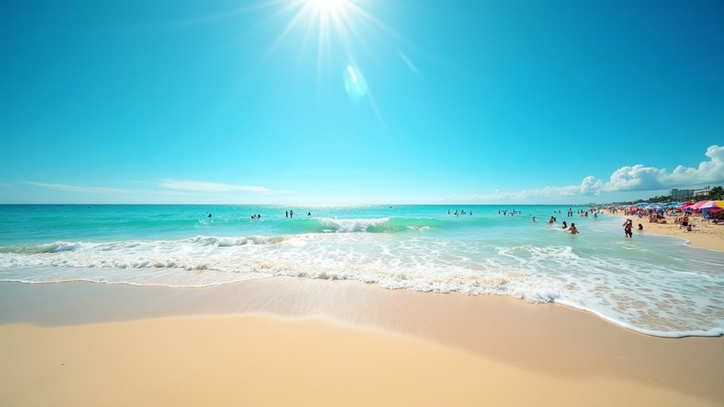 beach experience temperature resources