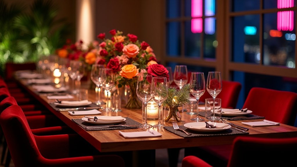 cost of table reservation