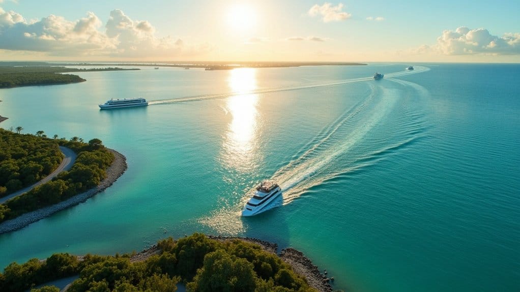 ferry fastest option available