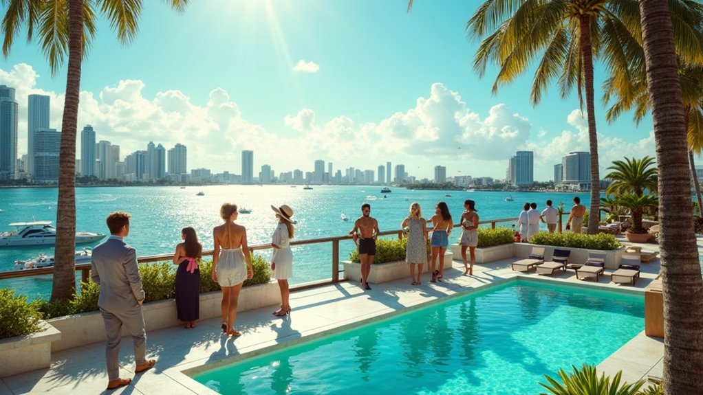 glamorous lifestyle in miami