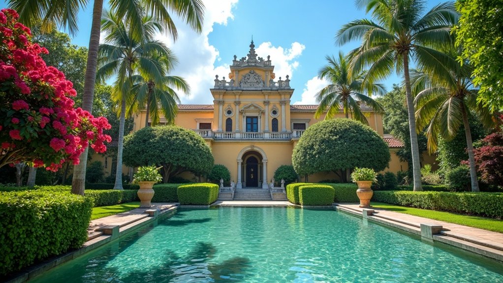 historic villa and gardens