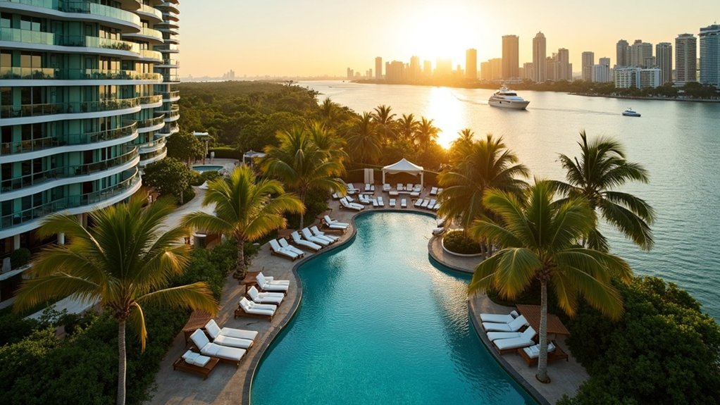 luxurious miami waterfront retreat