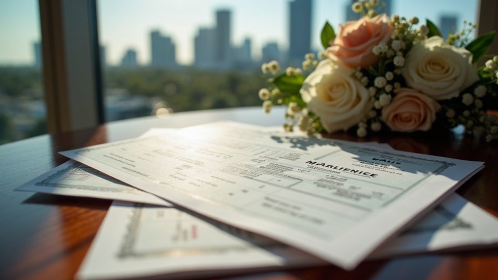 marriage license application requirements