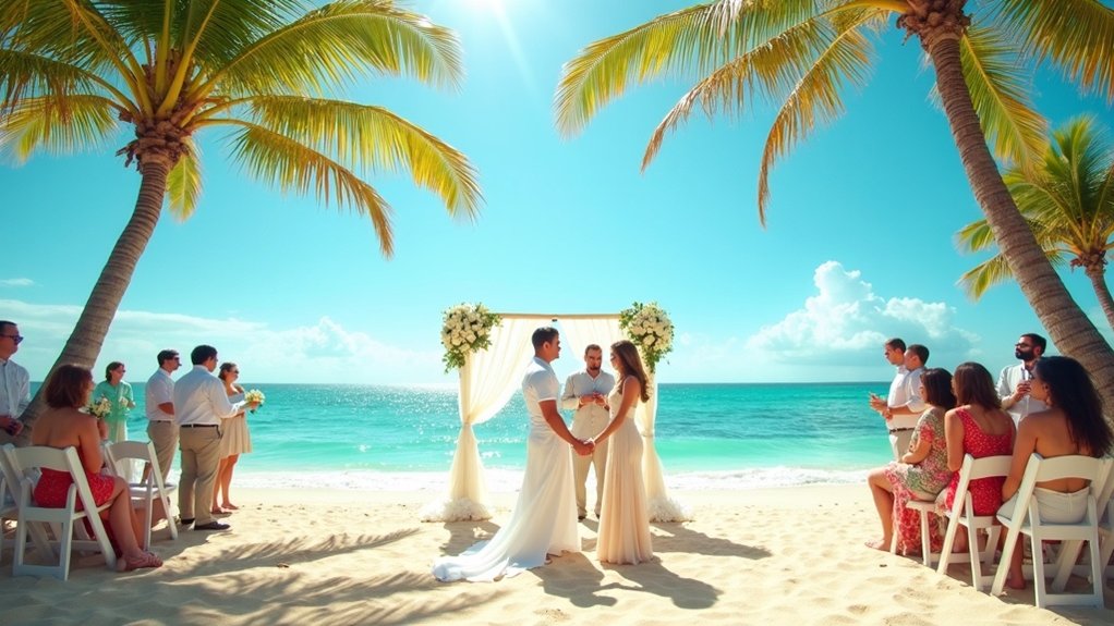 miami marriage ceremony steps