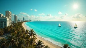 miami s vibrant blue hue