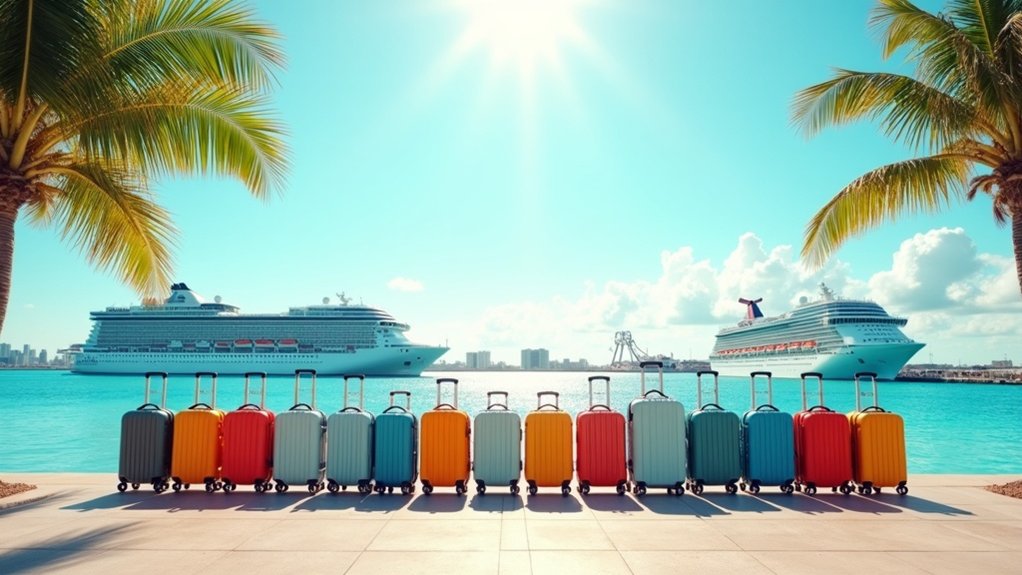 post cruise luggage handling miami