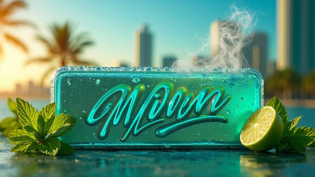 refreshing mint with sweetness