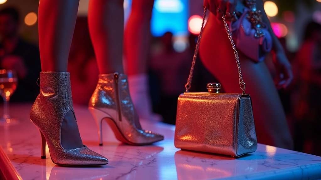 stylish footwear and bags