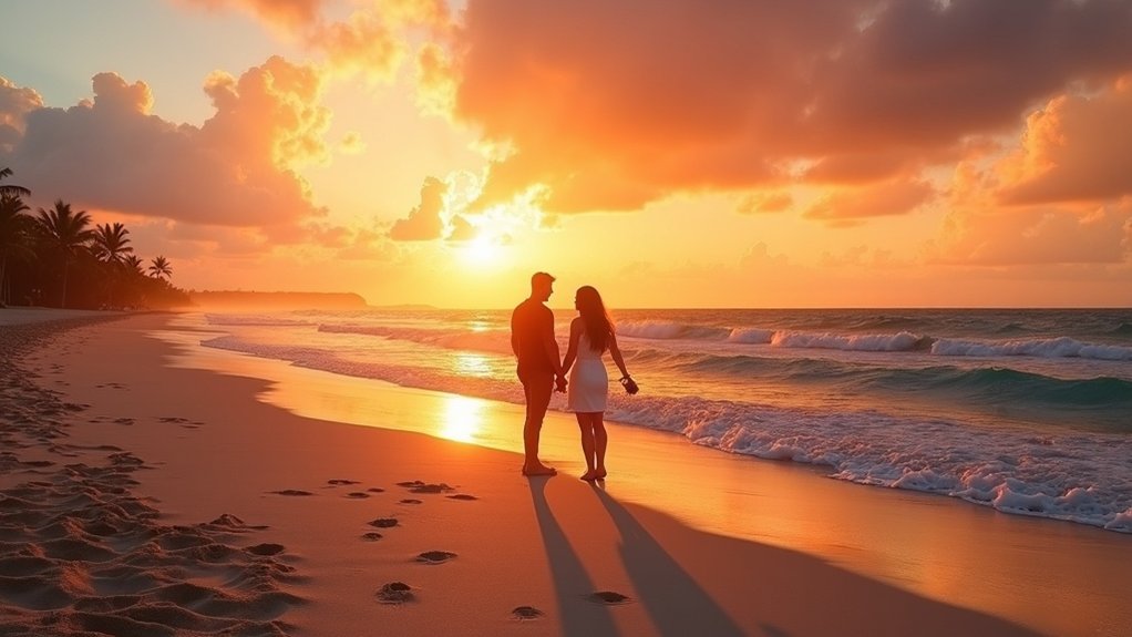 sunrise serenity or sunset romance