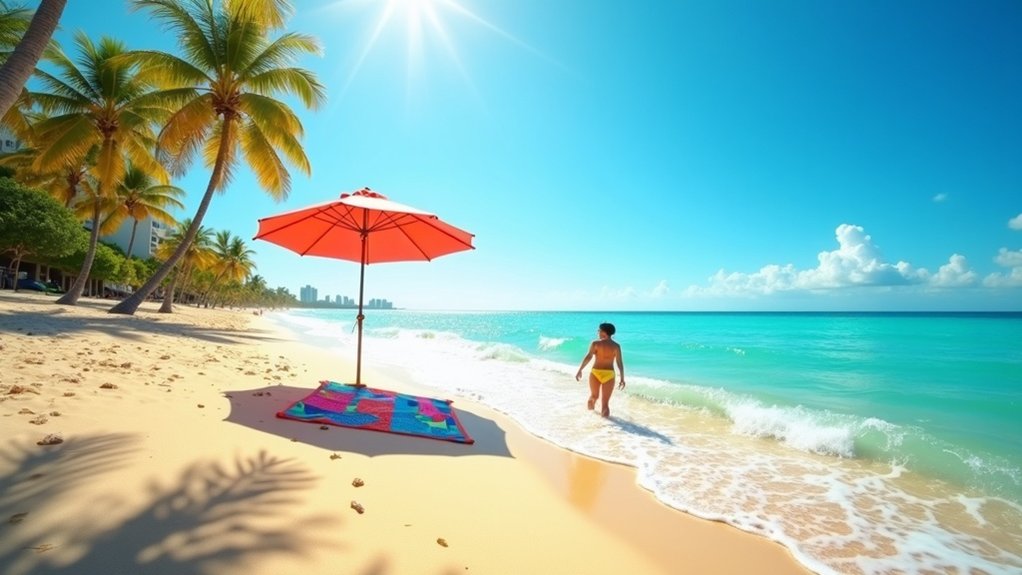 swimming in miami january