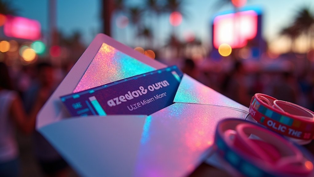 ultra miami ticket shipping