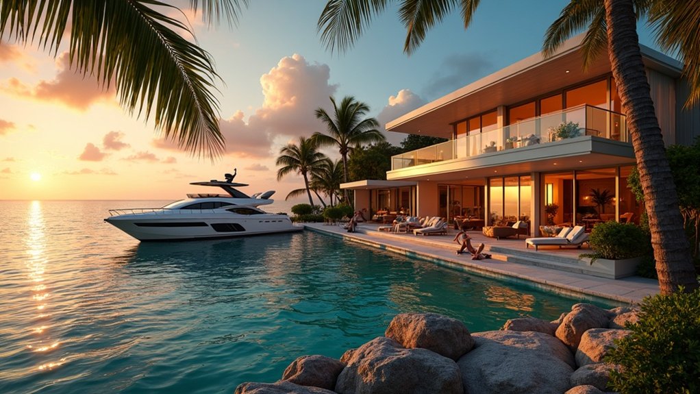 waterfront mansion cultural retreat