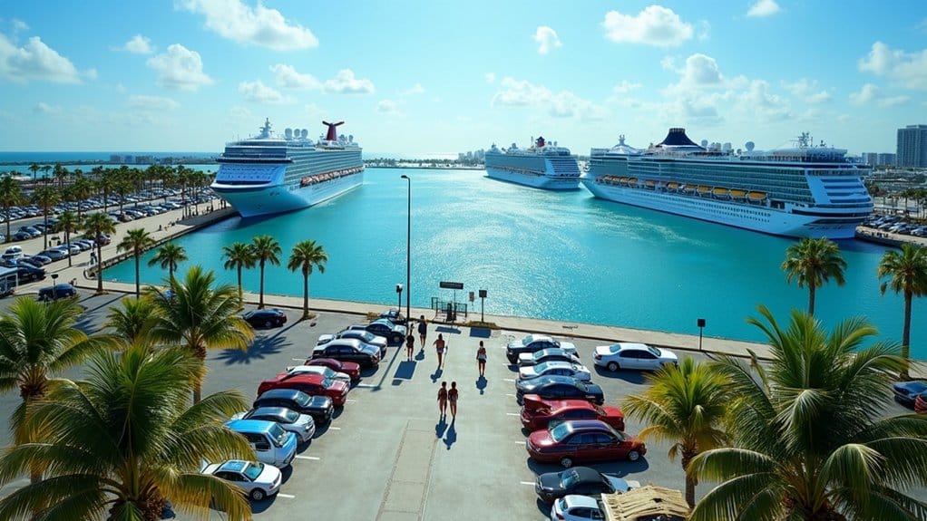 affordable off site cruise parking