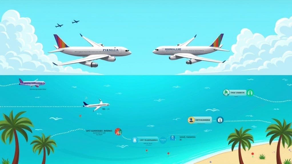 airport distances and travel times