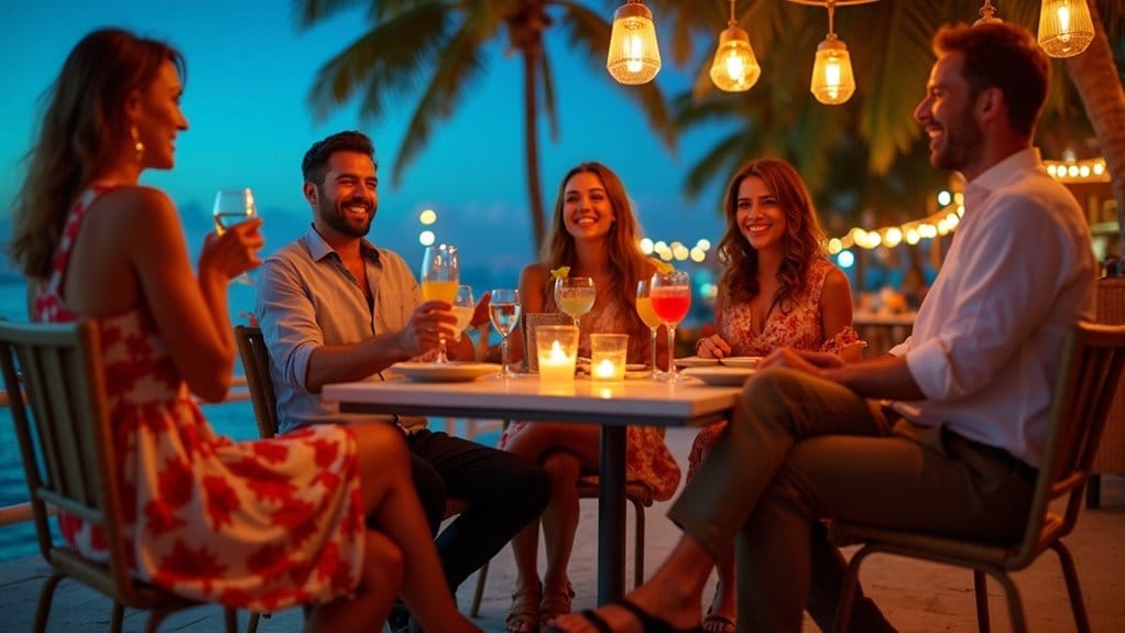 beachy elegance for dining