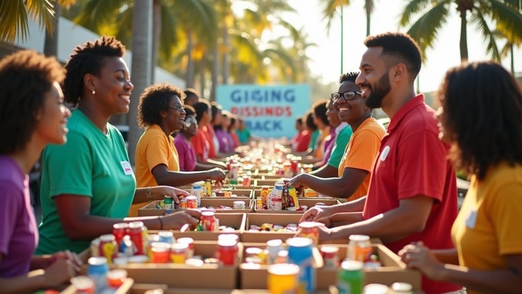 convenient food donation locations