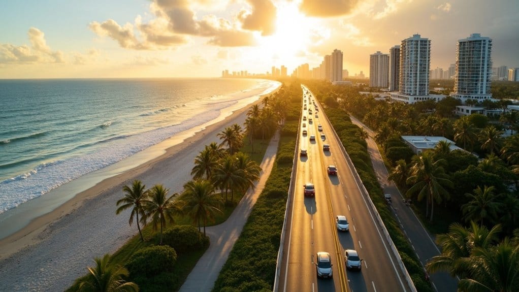driving routes to miami