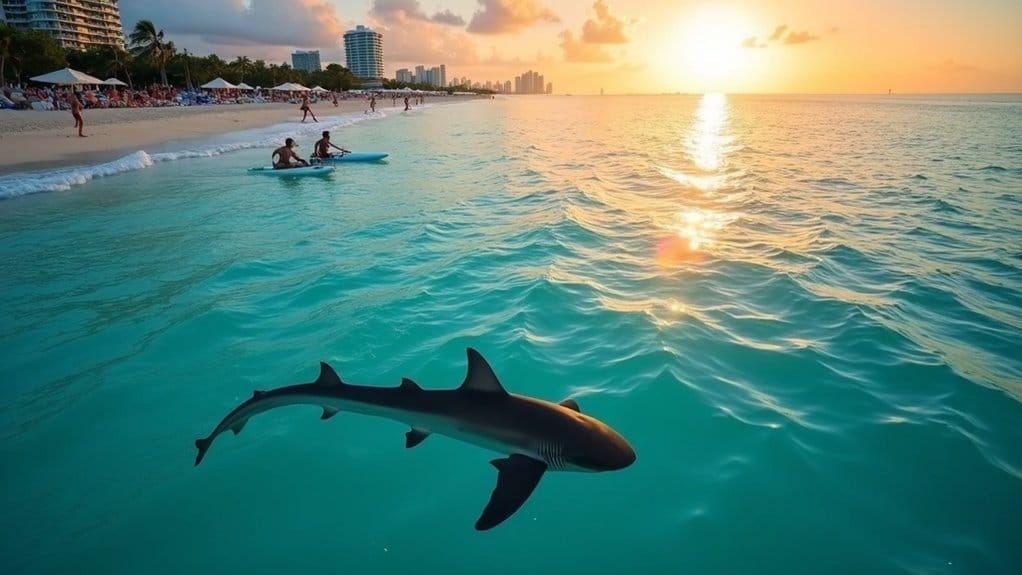 rare shark encounters miami