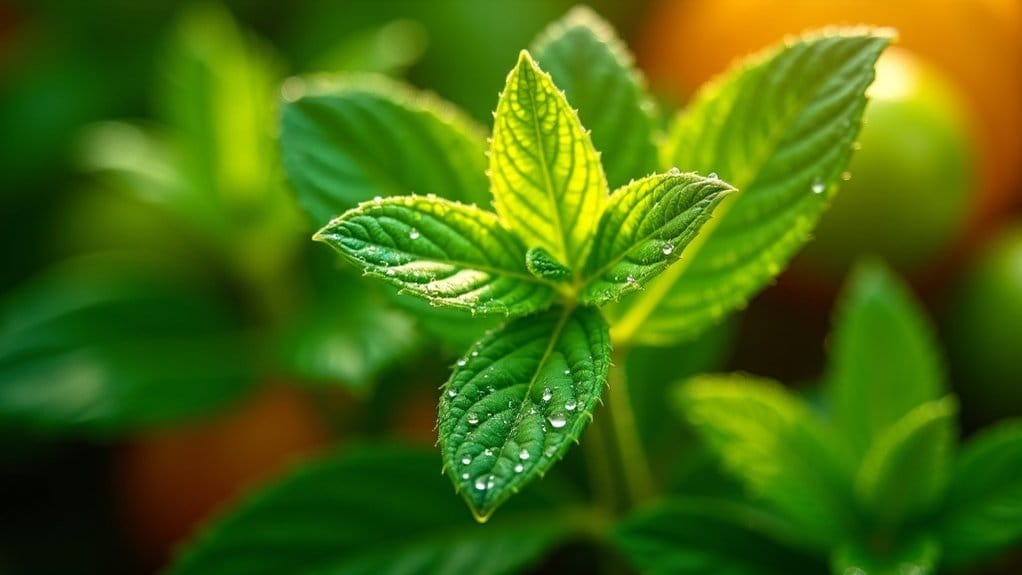 refreshing tropical mint blend