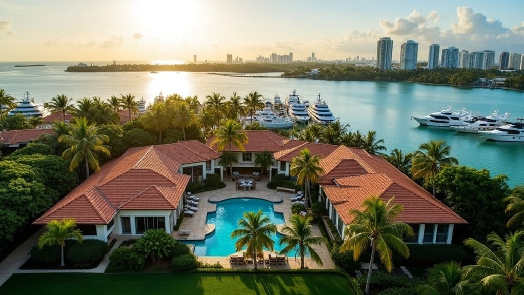 wealthy neighborhoods in miami