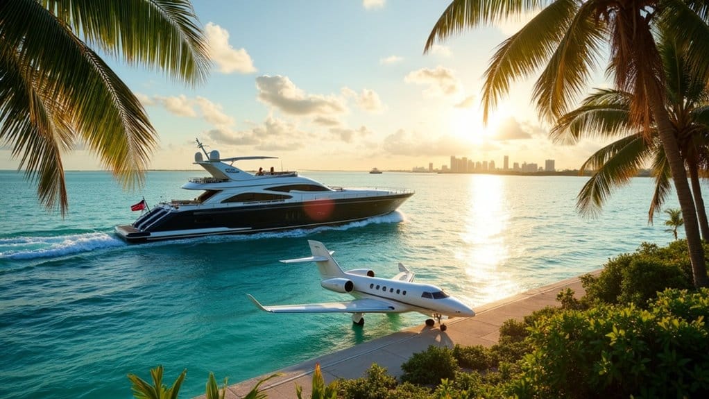 luxury private charters options