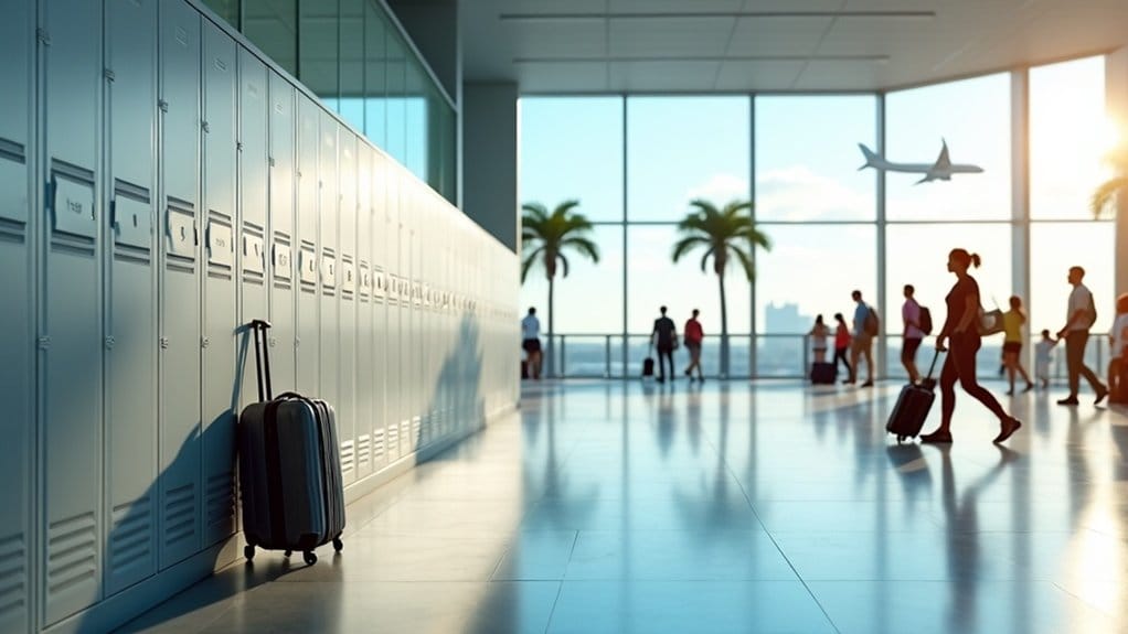 miami airport locker availability