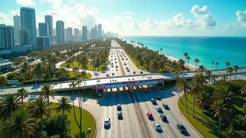miami airport toll information