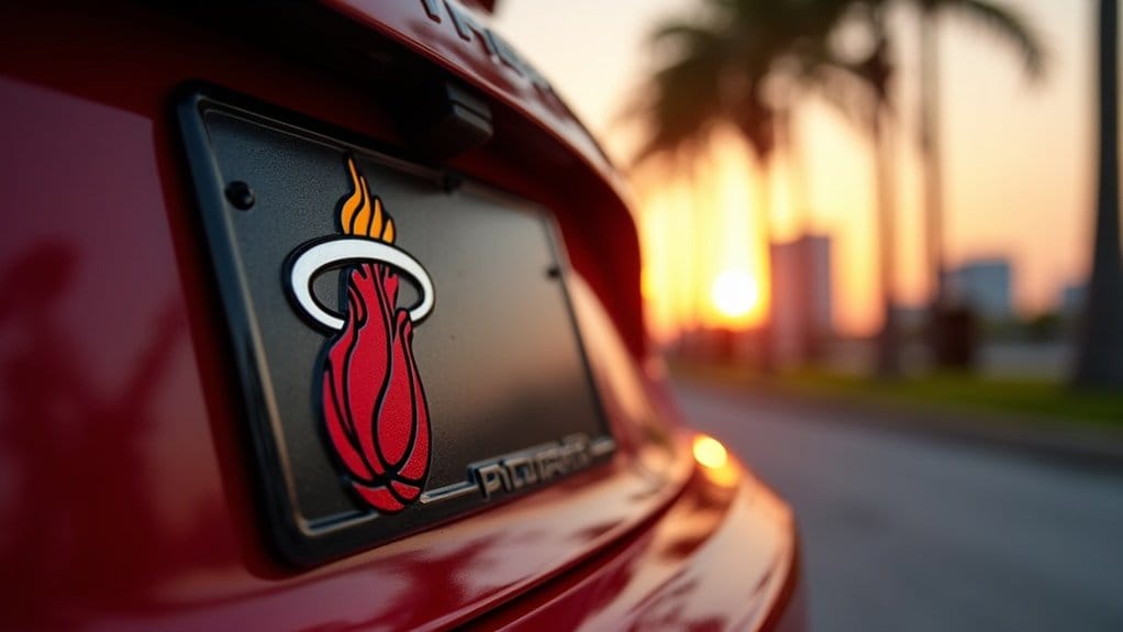 miami heat license plates