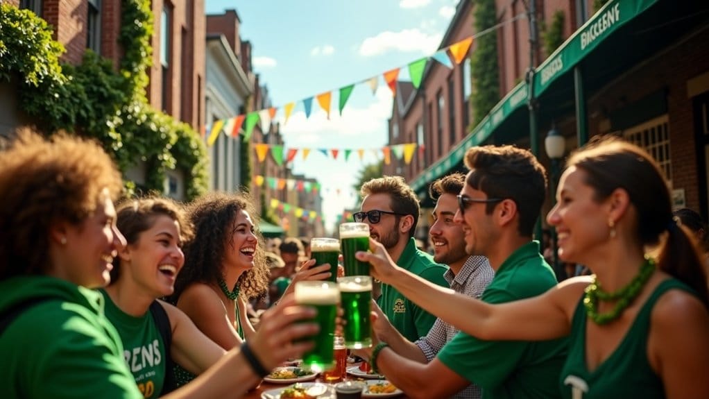 miami students celebrate green