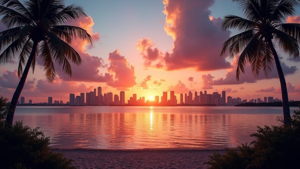 miami sunset times increase