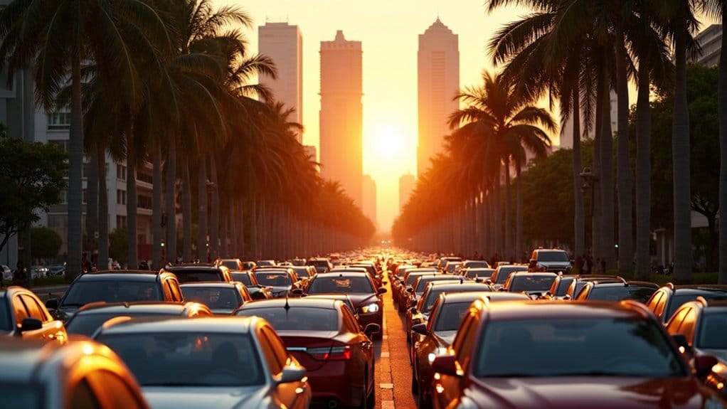miami traffic peak times