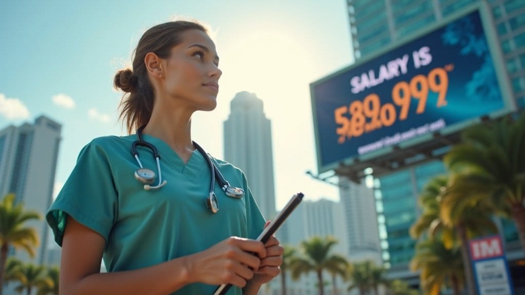 nurse salaries in miami