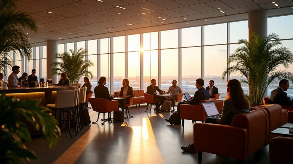 private wi fi in lounges