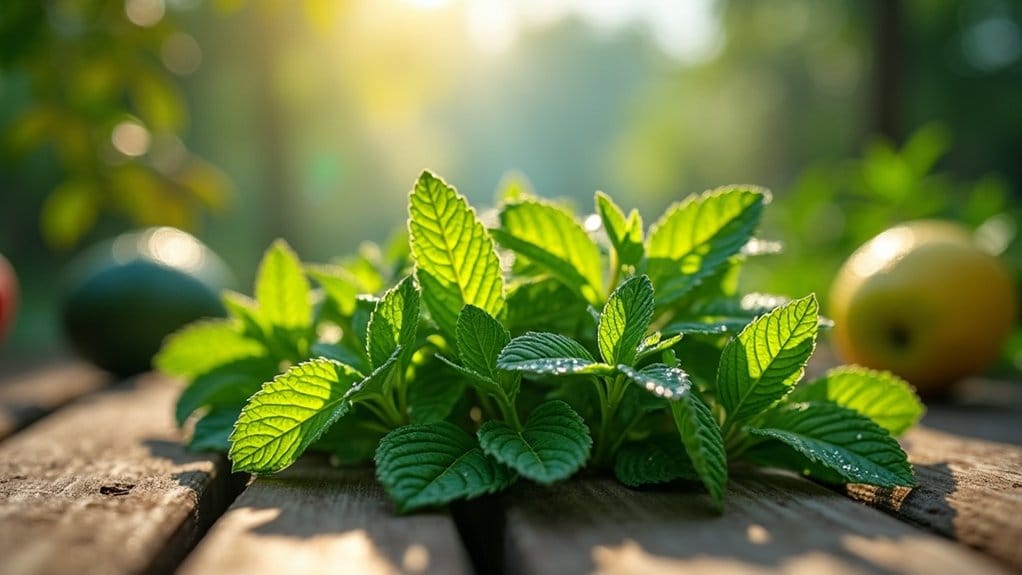 refreshing minty tropical flavor