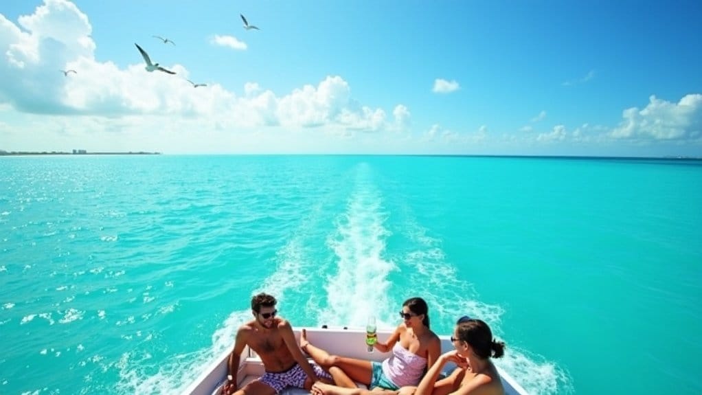 relaxing ferry ride experience