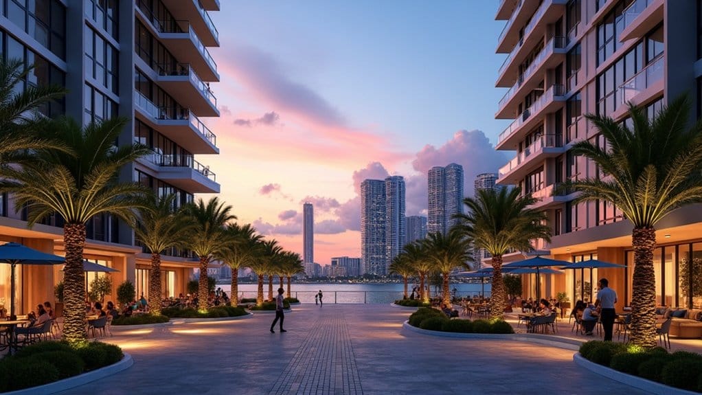 secure high rises with amenities