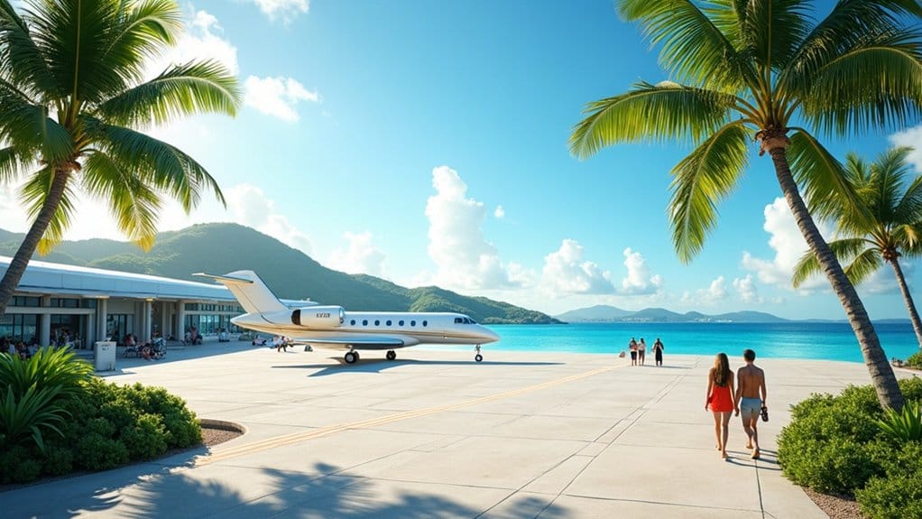 st barts airport arrival tips
