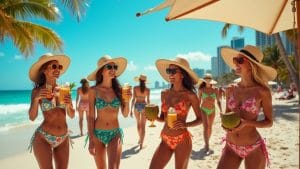 stylish tropical beachwear essentials