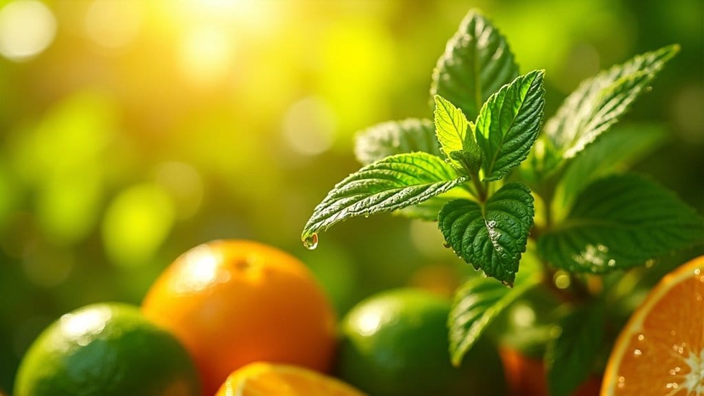 tropical citrus mint experience