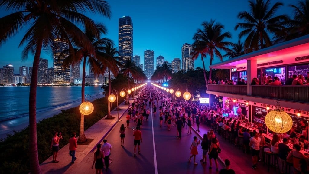 vibrant nightlife in miami