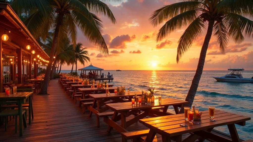 waterfront dining in islamorada
