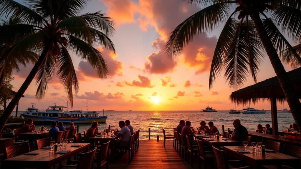 waterfront dining in keys